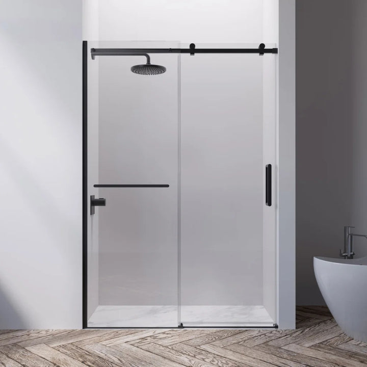 Hydro Vision - Porte de douche glissantes pour alcôve avec base réversible de 60 po