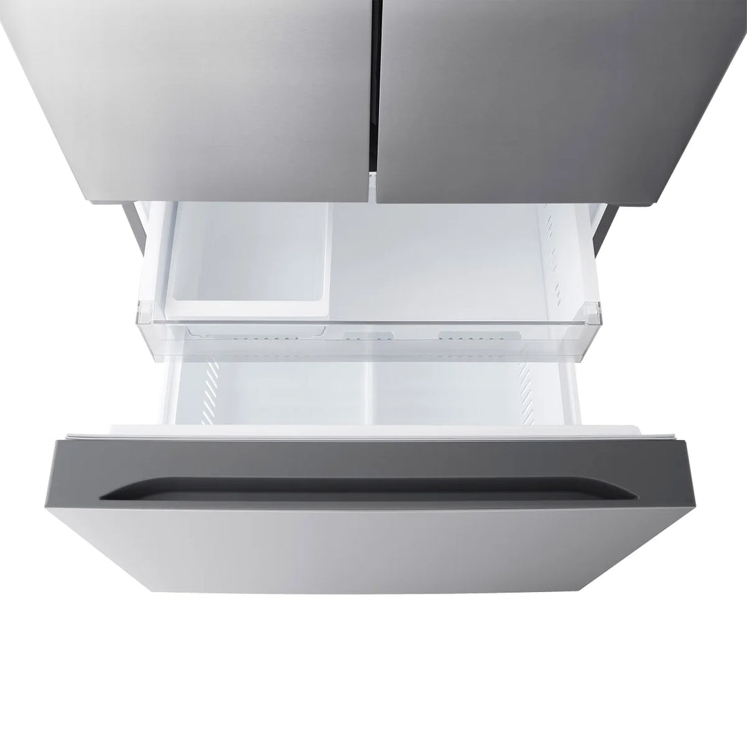 LG - Réfrigérateur à portes françaises, 33 po 21 pi³