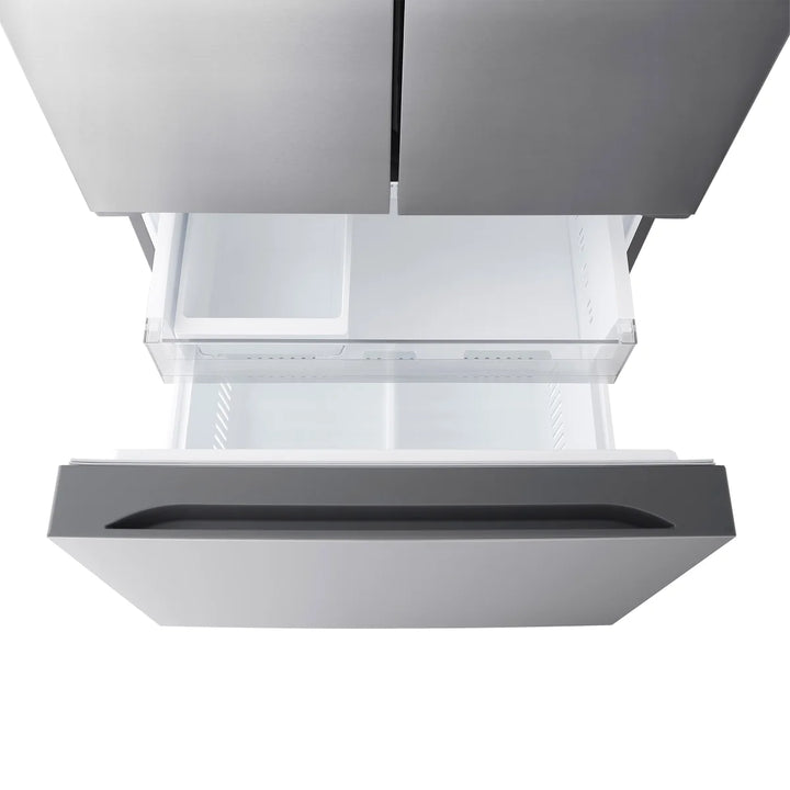 LG - Réfrigérateur à portes françaises, 33 po 21 pi³
