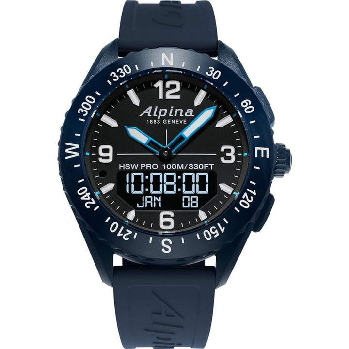 Alpina - Montre à quartz suisse multifonction AL-283LBN5NAQ6