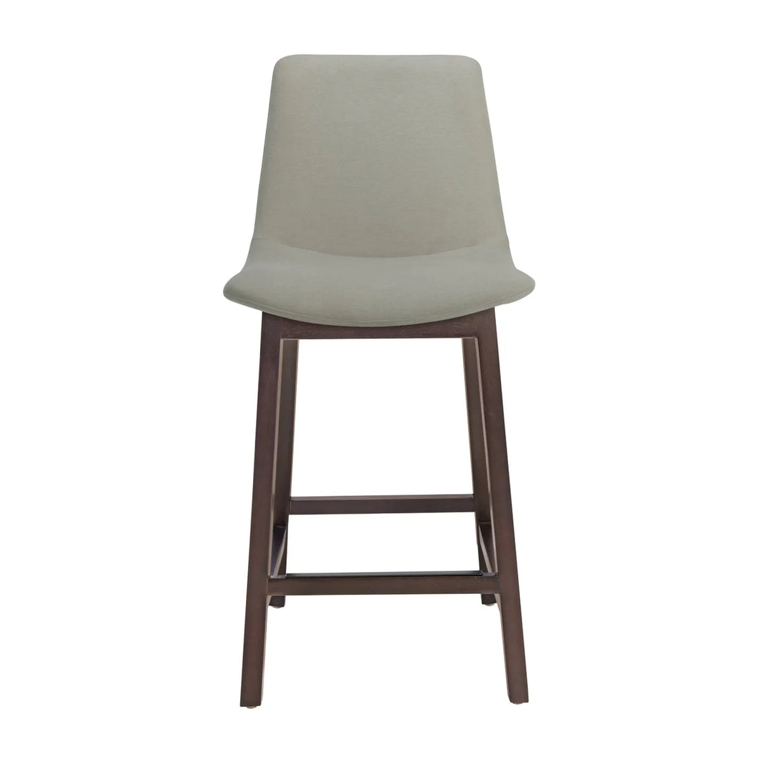 Aiden & Ivy - Tabouret de comptoir en tissu, paquet de 2