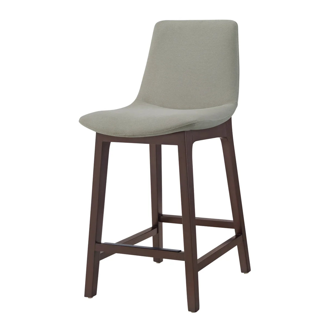 Aiden & Ivy - Tabouret de comptoir en tissu, paquet de 2