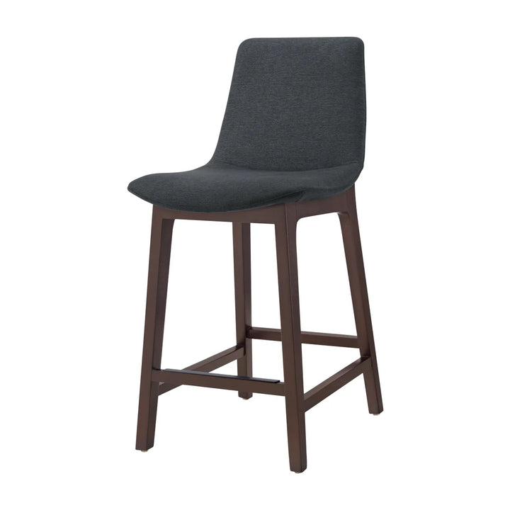 Aiden & Ivy - Tabouret de comptoir en tissu, paquet de 2