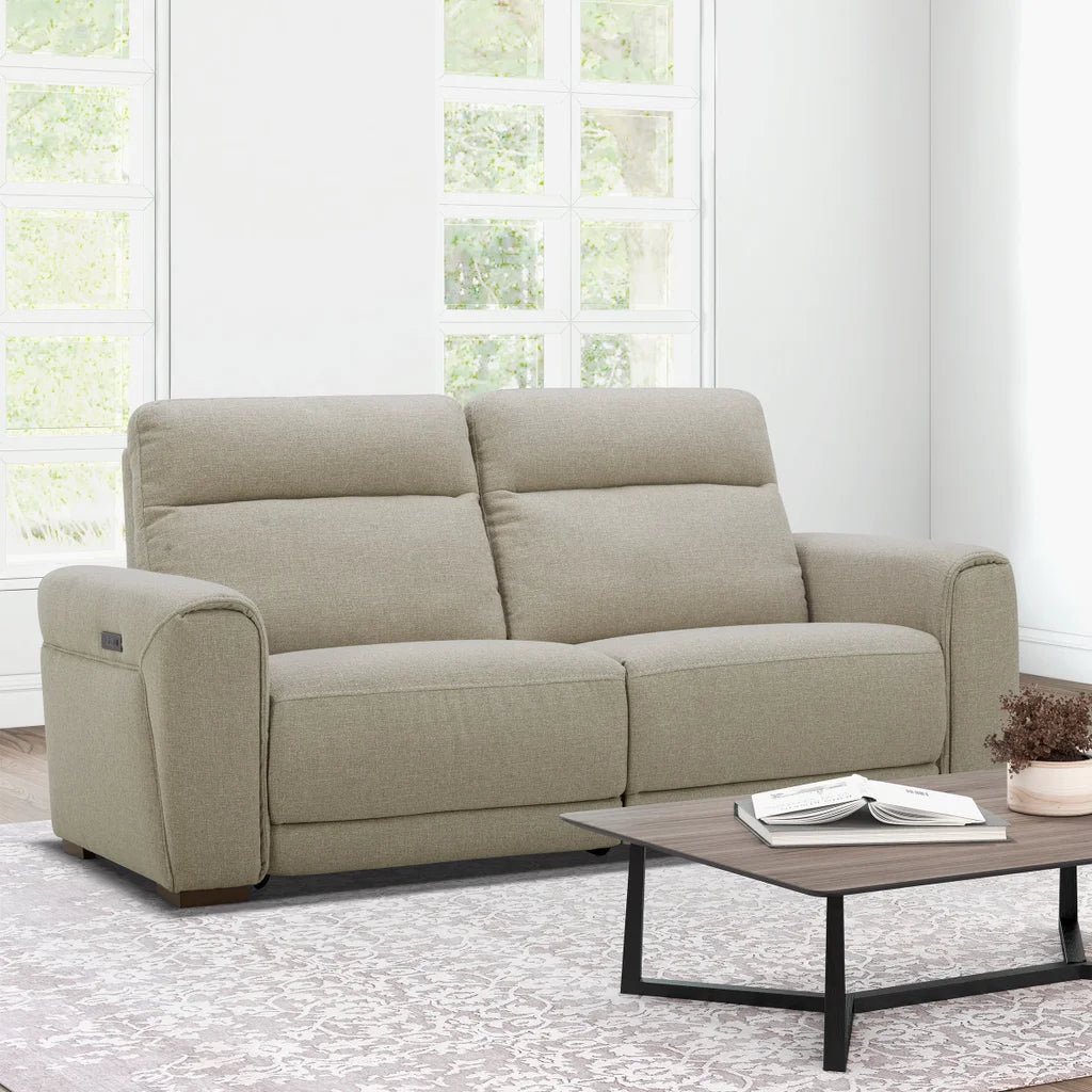 Aiden & Ivy - Canapé inclinable électrique en tissu