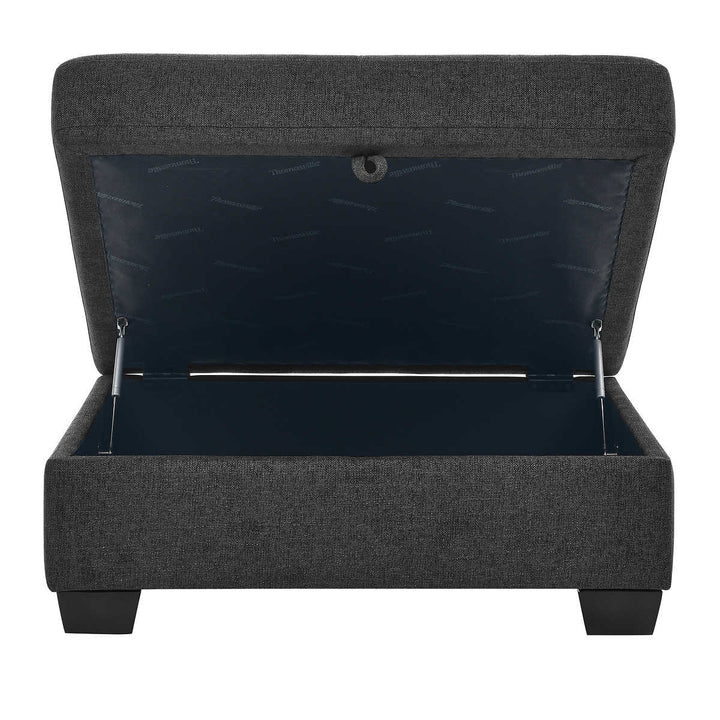 Thomasville - Pouf de rangement en tissu