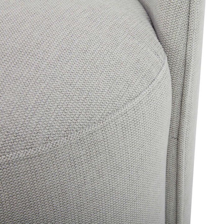 Gilman Creek - Chaise de salle à manger pivotante en tissu Kali