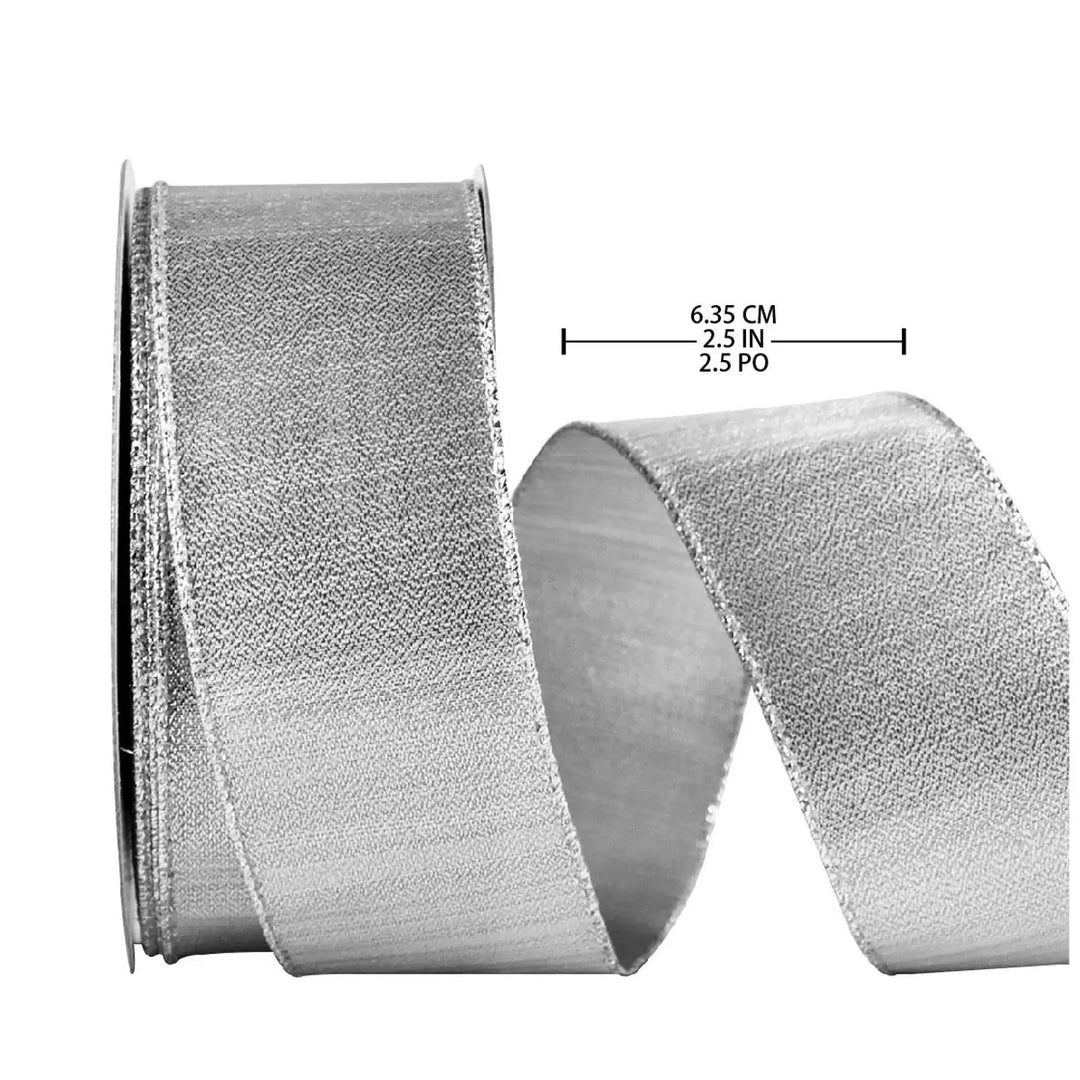 Kirkland Signature - Ruban de Noël bordé de fil de fer