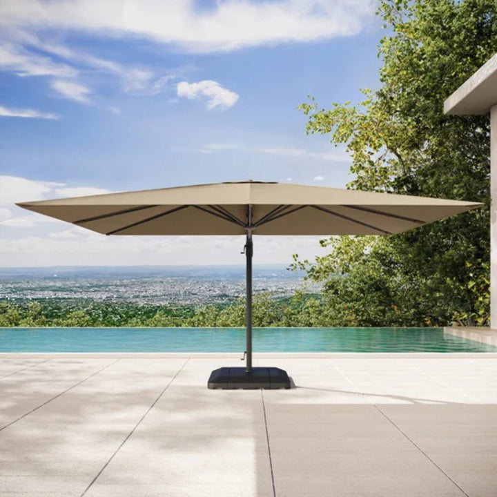 Seasons Sentry - Parasol excentré de 3,05 m x 3,97 m (10 pi x 13 pi)