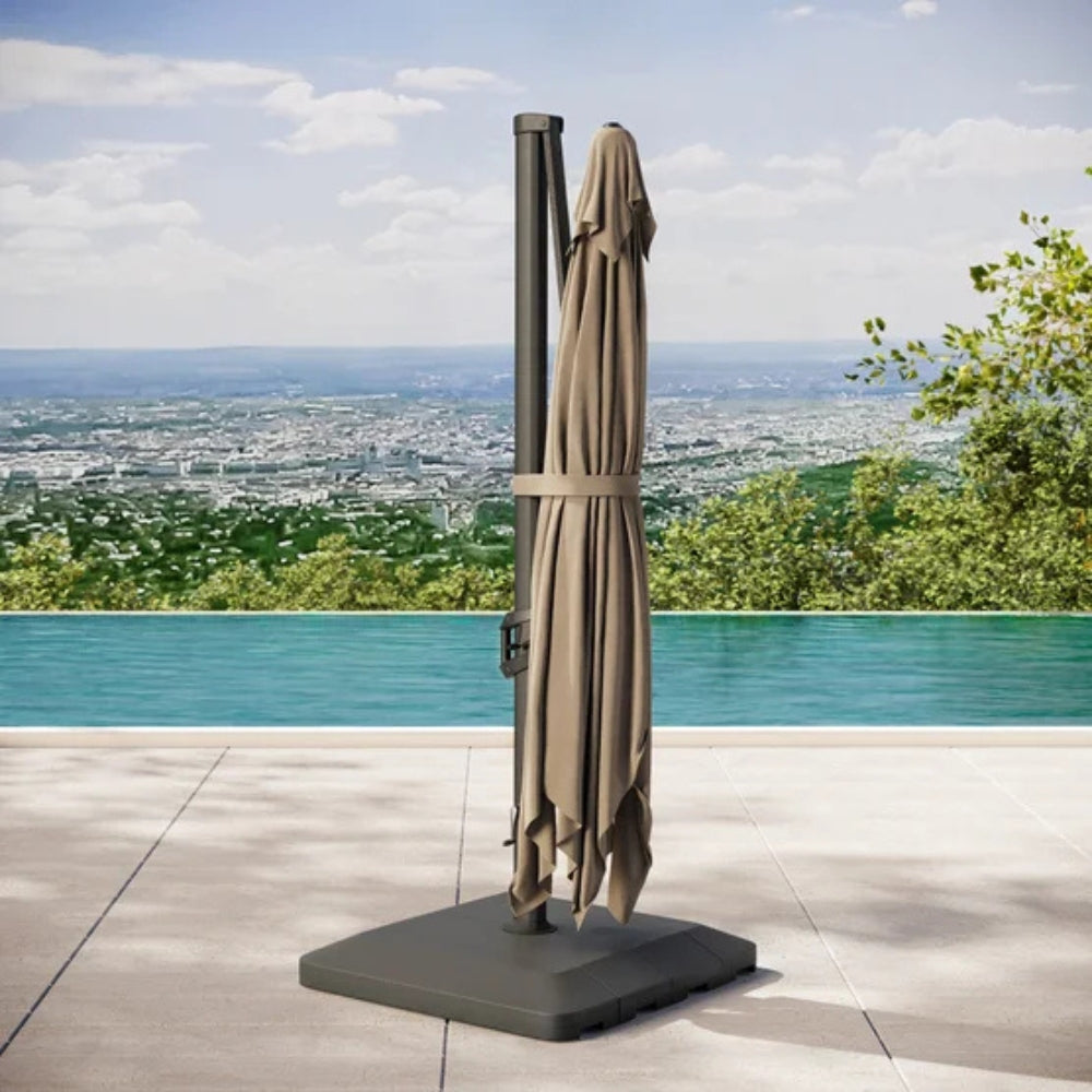 Seasons Sentry - Parasol excentré de 3,05 m x 3,97 m (10 pi x 13 pi)