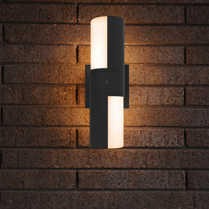 Lutec Cylinder Outdoor LED Wall Sconce