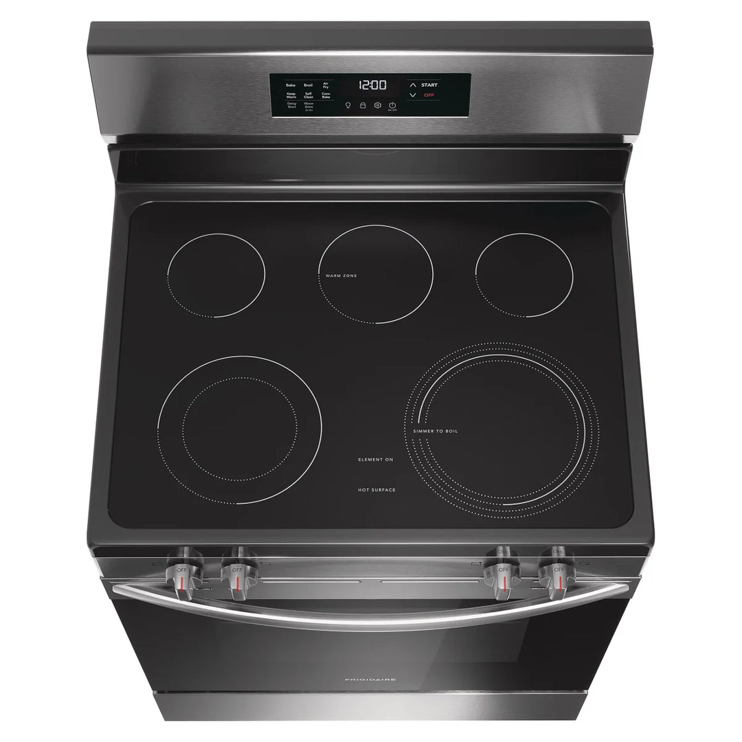Frigidaire - 30" 5-Burner Electric Range