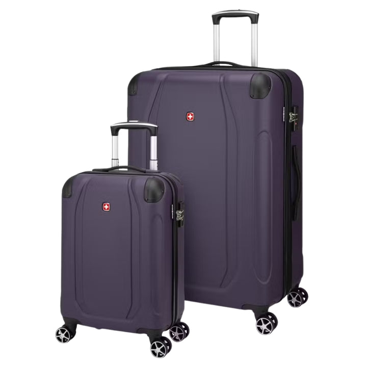 Swiss Gear - Ensemble de 2 valises rigides extensibles Central Lite Collection