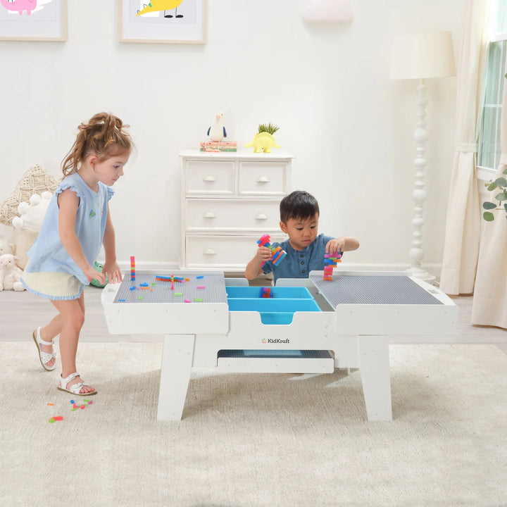 KidKraft - Table lumineuse de constuction de bloc, 210 briques