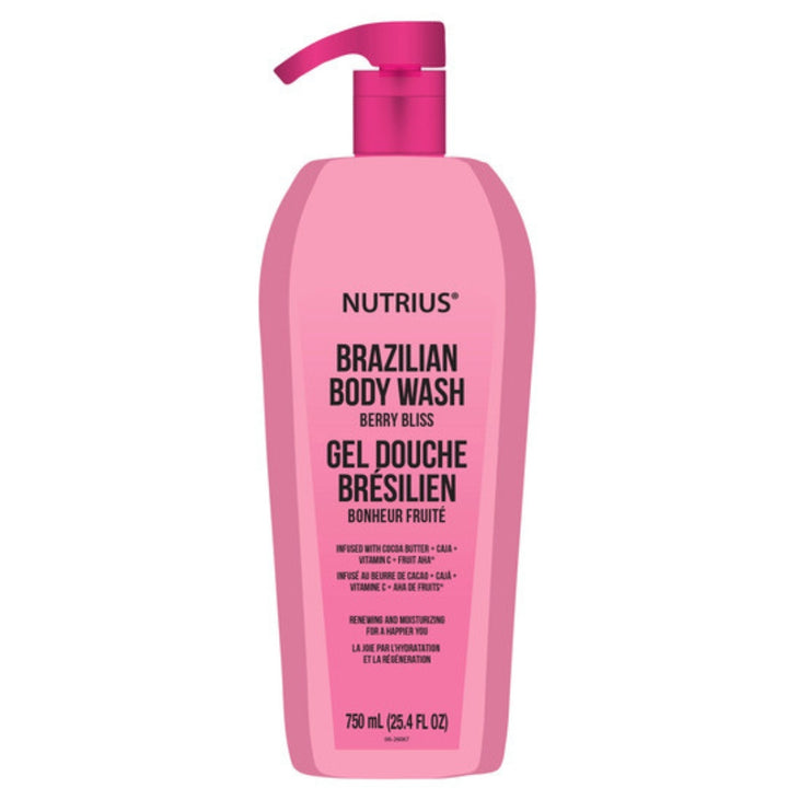Nutrius - Brazilian Shower Gel, 750 mL