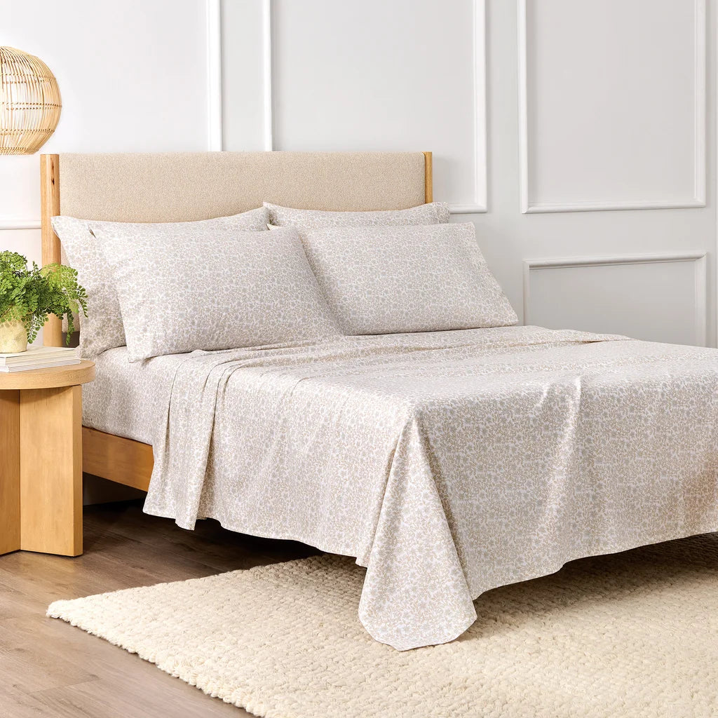Purely Organic - Ensemble de draps 100% bio, 6 pièces