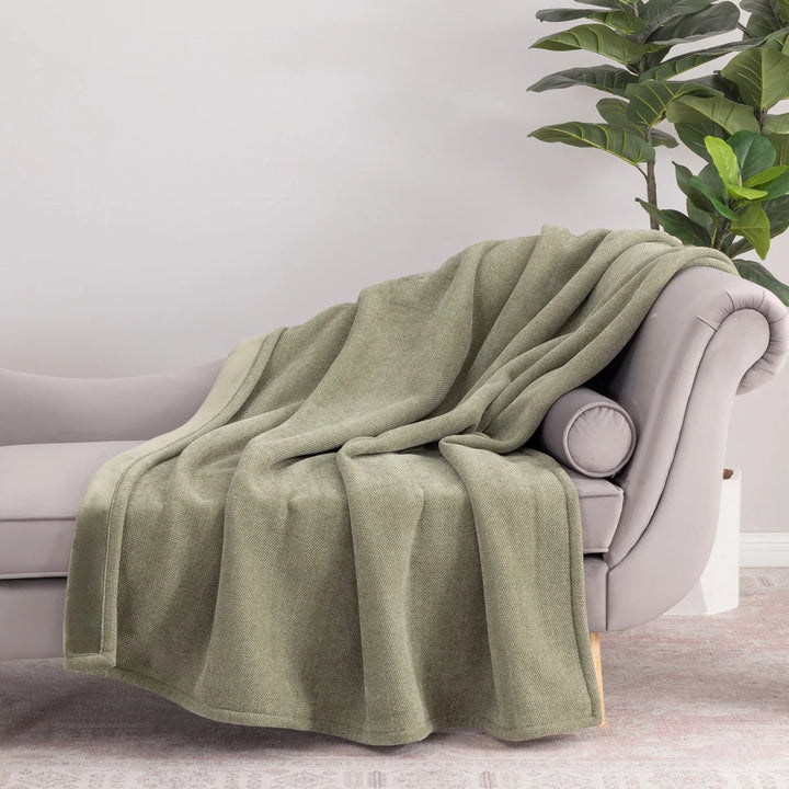 Berkshire Chenille Knit Throw