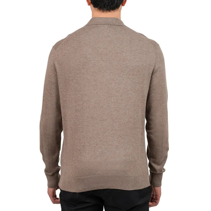 Benetton - Polo en Tricot à manches longues