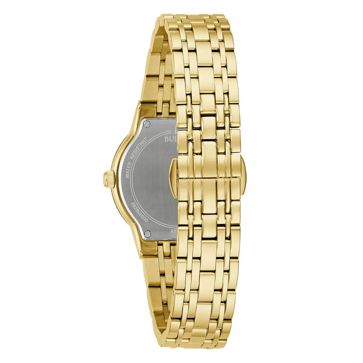 Bulova - Montre avec cadran champagne - 97P159