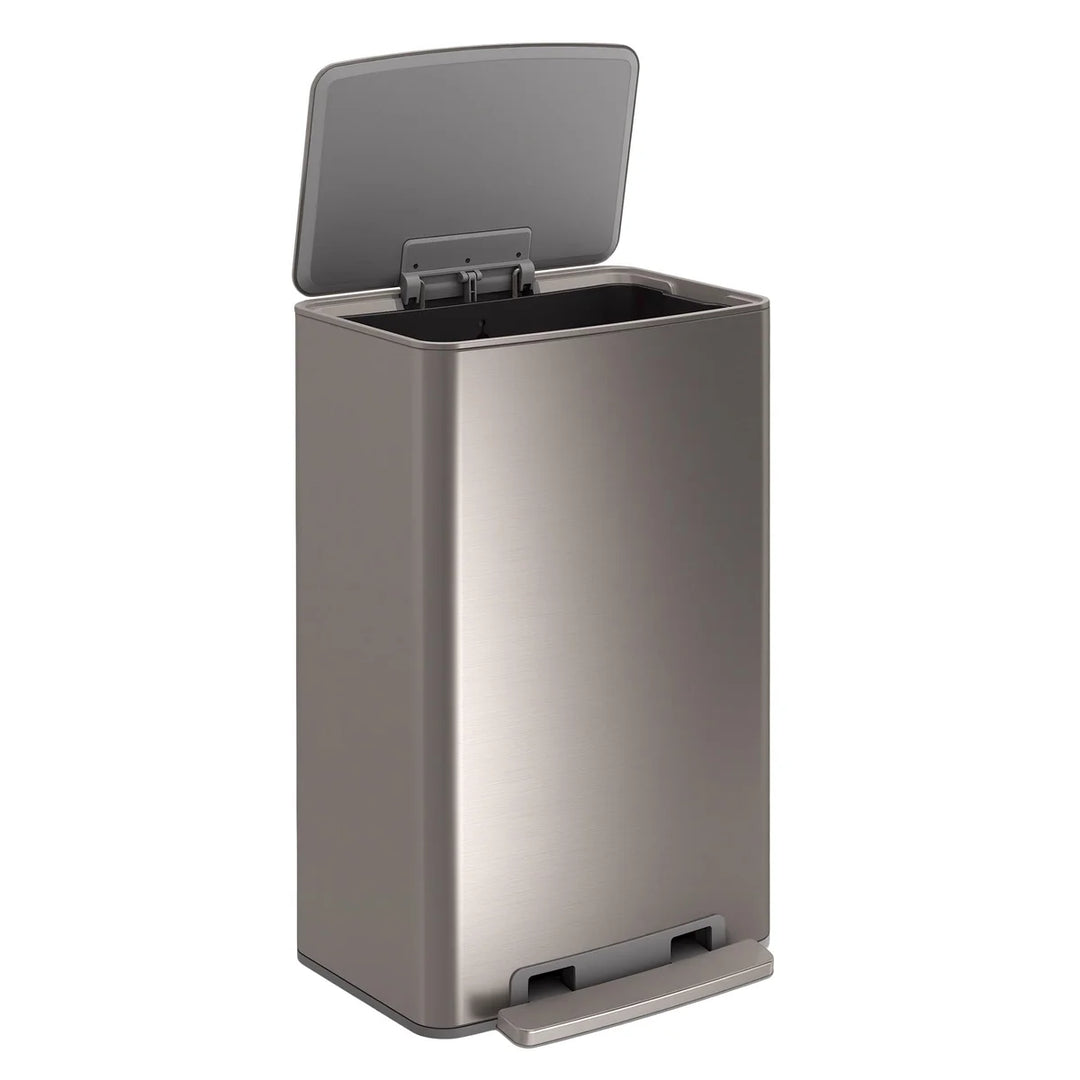 Kohler - Poubelle à pédale incurvée 47L