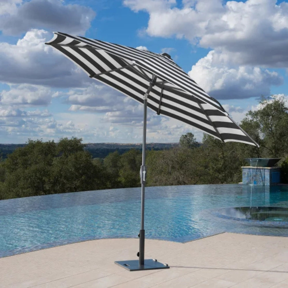 SunVilla - Parasol de marché 10 pi à inclinaison automatique