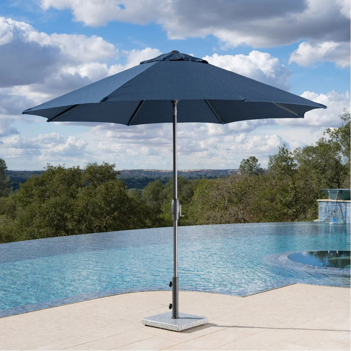 SunVilla - Parasol de marché 10 pi à inclinaison automatique