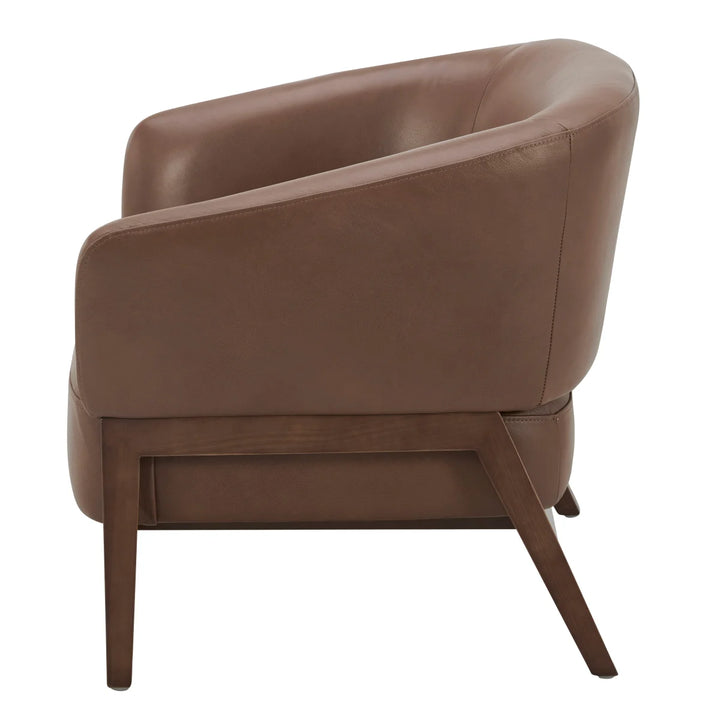 Aiden & Ivy - Fauteuil en cuir pleine fleur