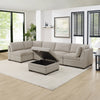 Thomasville - Sectionnel en tissu avec pouf de rangement Tisdale
