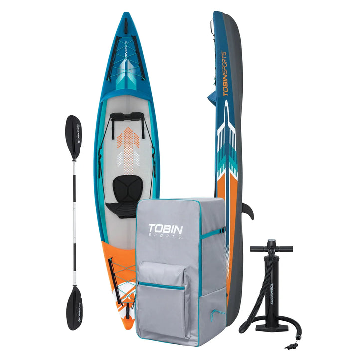 Tobin Sports - Kayak gonflable Breakwater Pro pour 1 personne