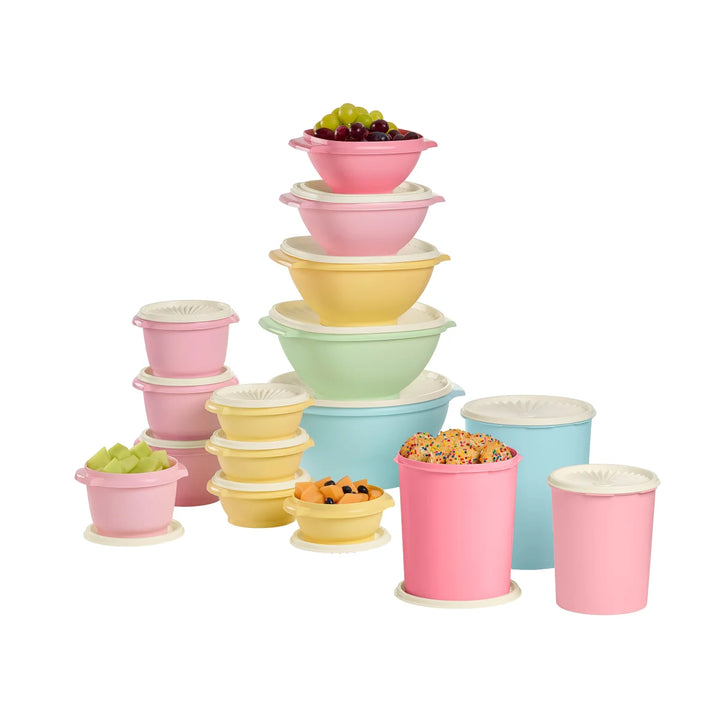 Tupperware - Ensemble de contenants alimentaires collection d'héritage