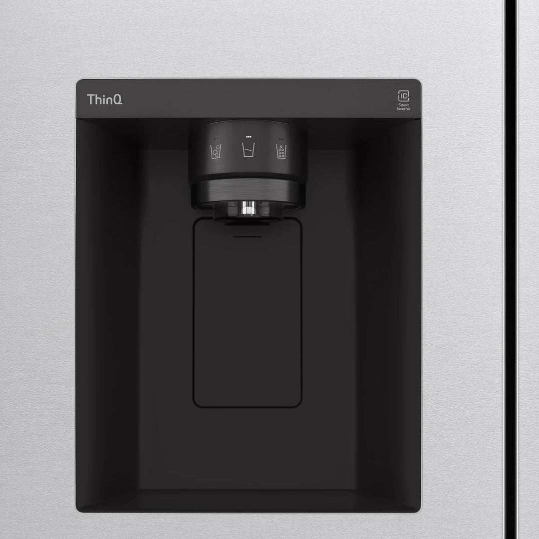 LG - Réfrigérateur côte à côte avec distributeur de glace et d'eau 36 po. 23 pi³