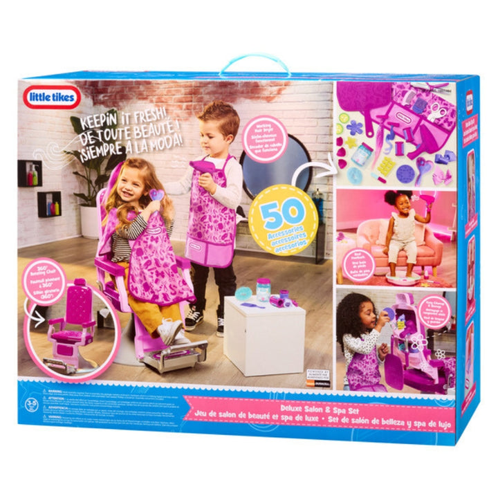 Little Tikes - Ensemble de salon de coiffure et spa de luxe