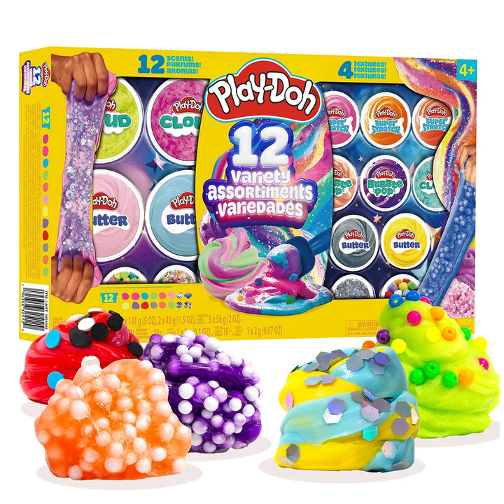 Play-Doh - Assortiment de pâte à modeler variée et autodurcissante