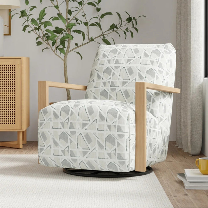 NiceLink – Fauteuil pivotant Sierra en tissu