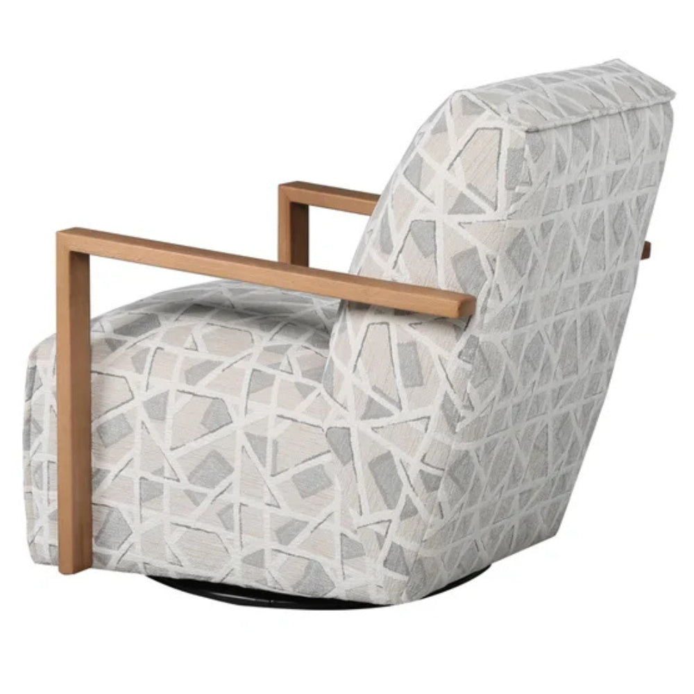NiceLink – Fauteuil pivotant Sierra en tissu
