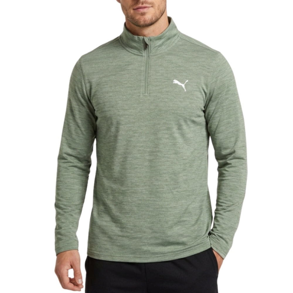 Puma - Sports sweater with 1/4 zipper