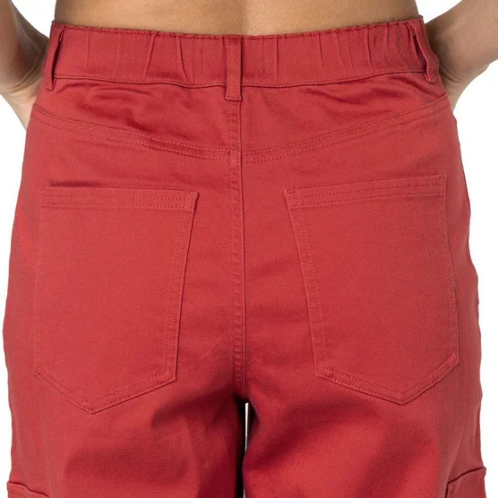 United Colors of Benetton - Pantalon cargo à jambes larges