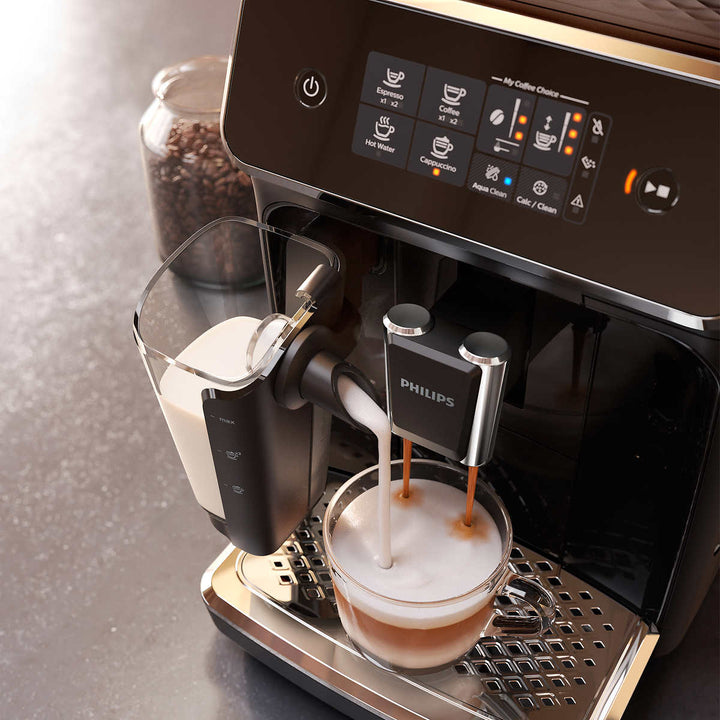 Philips - EP2230 Series Machine à expresso entièrement automatique avec récipient à lait