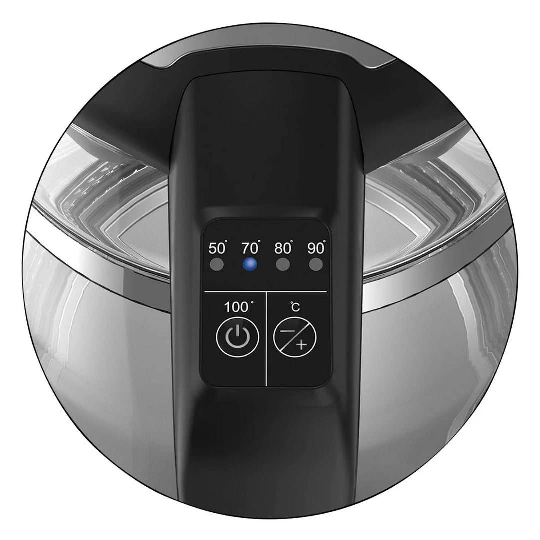 Cuisinart - Bouilloire numérique en verre double paroi