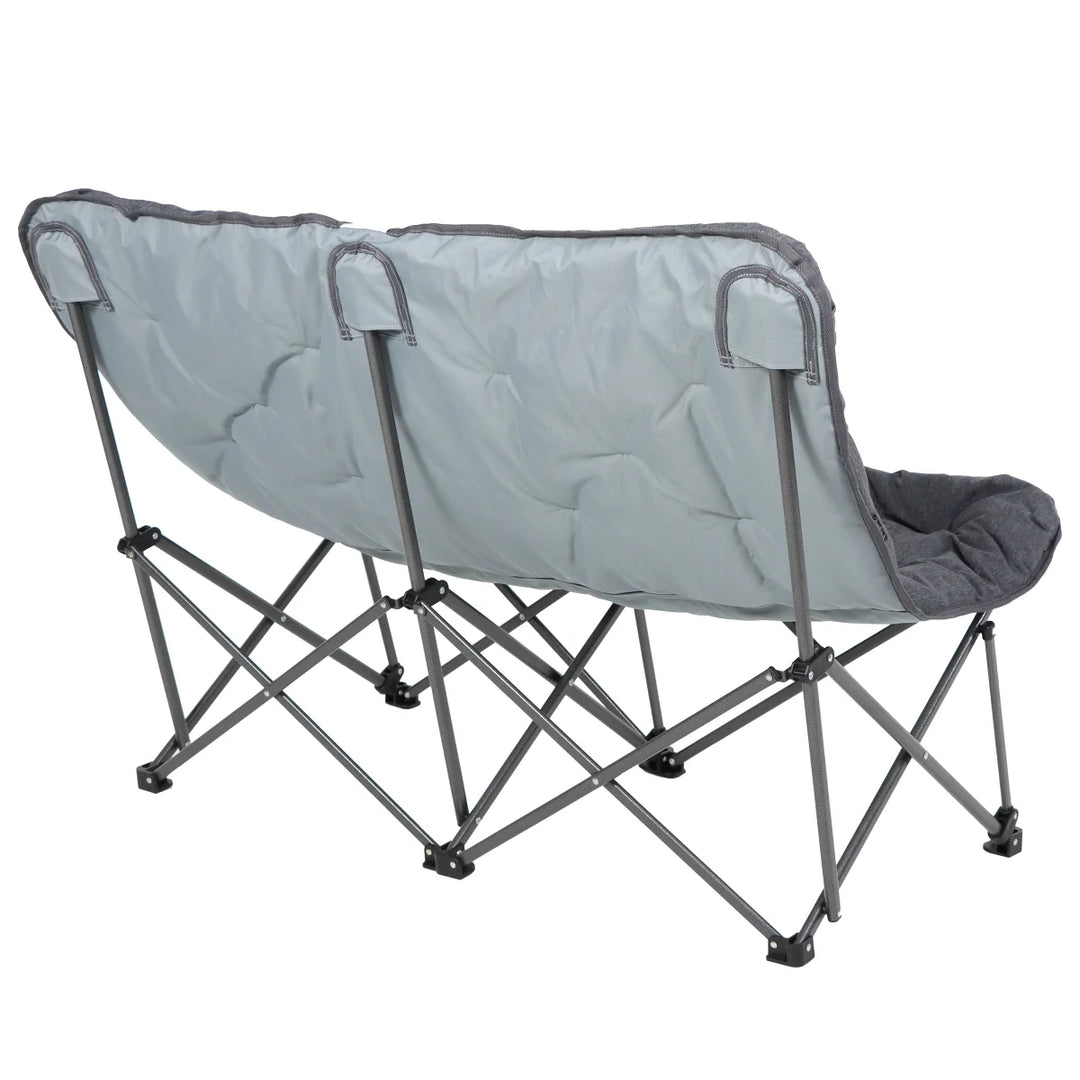 Mac Sports - Chaise de camping double rembourrée surdimensionnée - KingCamp