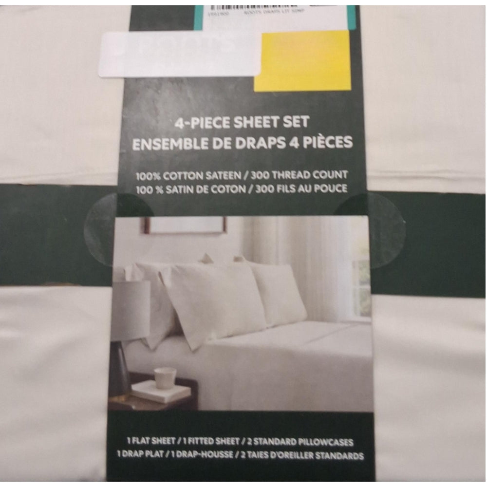 Roots 4-Piece Sheet Set