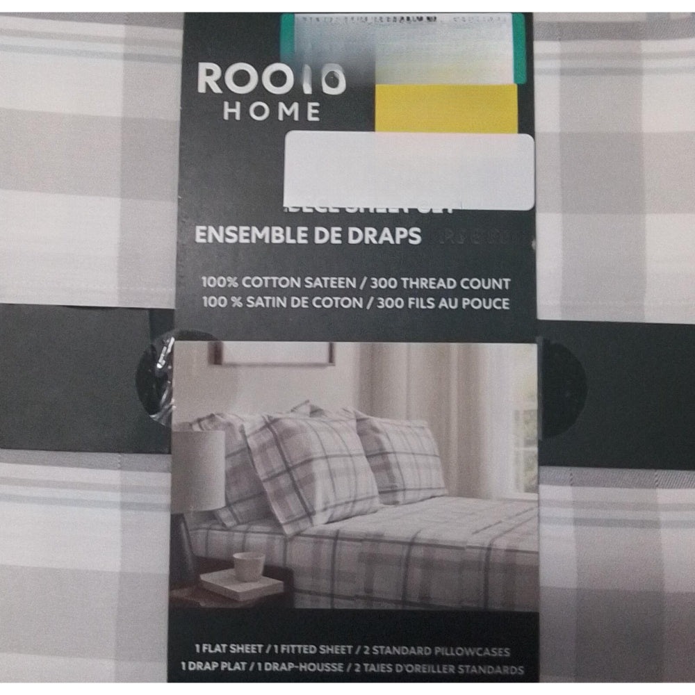 Roots 4-Piece Sheet Set