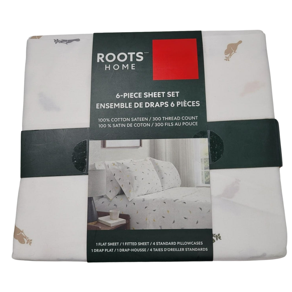 Roots 6-Piece Sheet Set