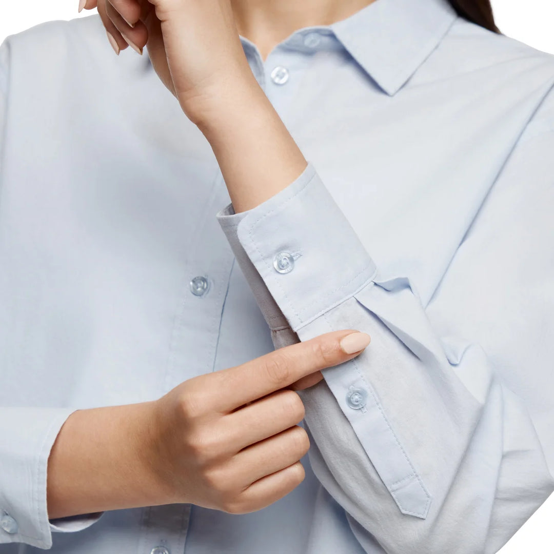 Gap - Chemise courte à manches longues en popeline