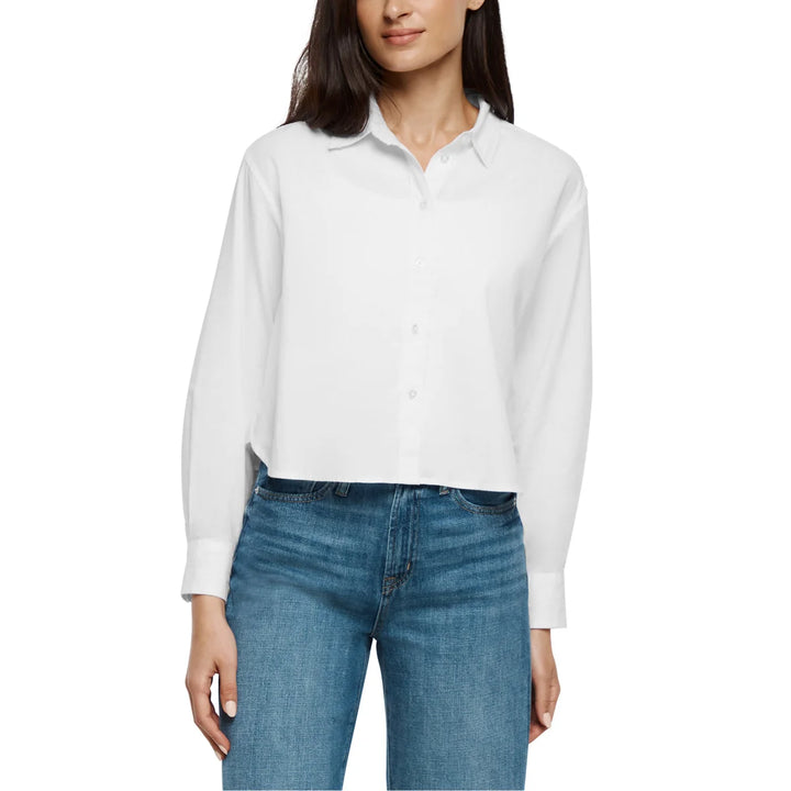 Gap - Chemise courte à manches longues en popeline