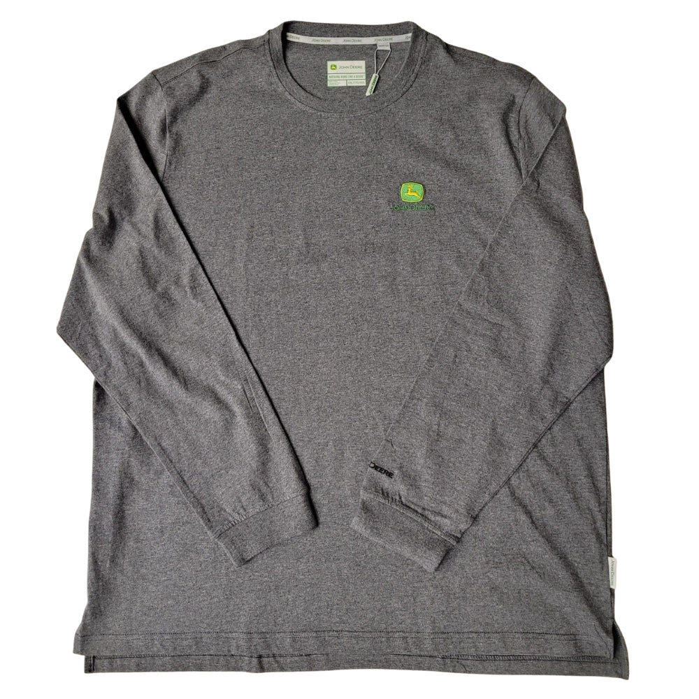 John Deere - Chandail à manches longues en jersey brodé