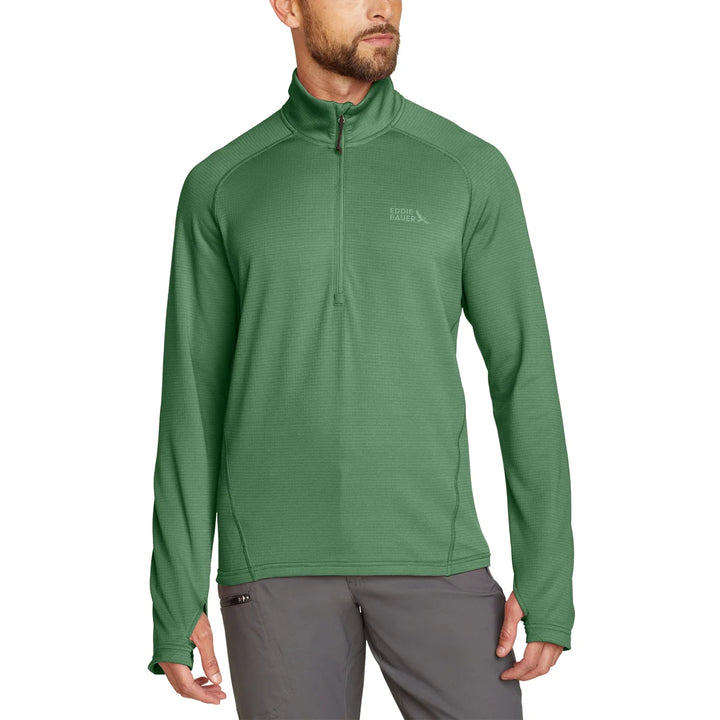 Eddie Bauer - Chandail à manche longue à demi-fermeture à glissière