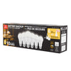 Globe Electric - Ampoules à DEL d'urgence à pile, paquet de 8