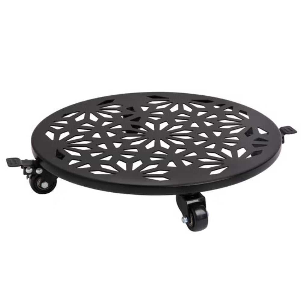 Mullally - Chariot à roulette pour pot de fleur, paquet de 2
