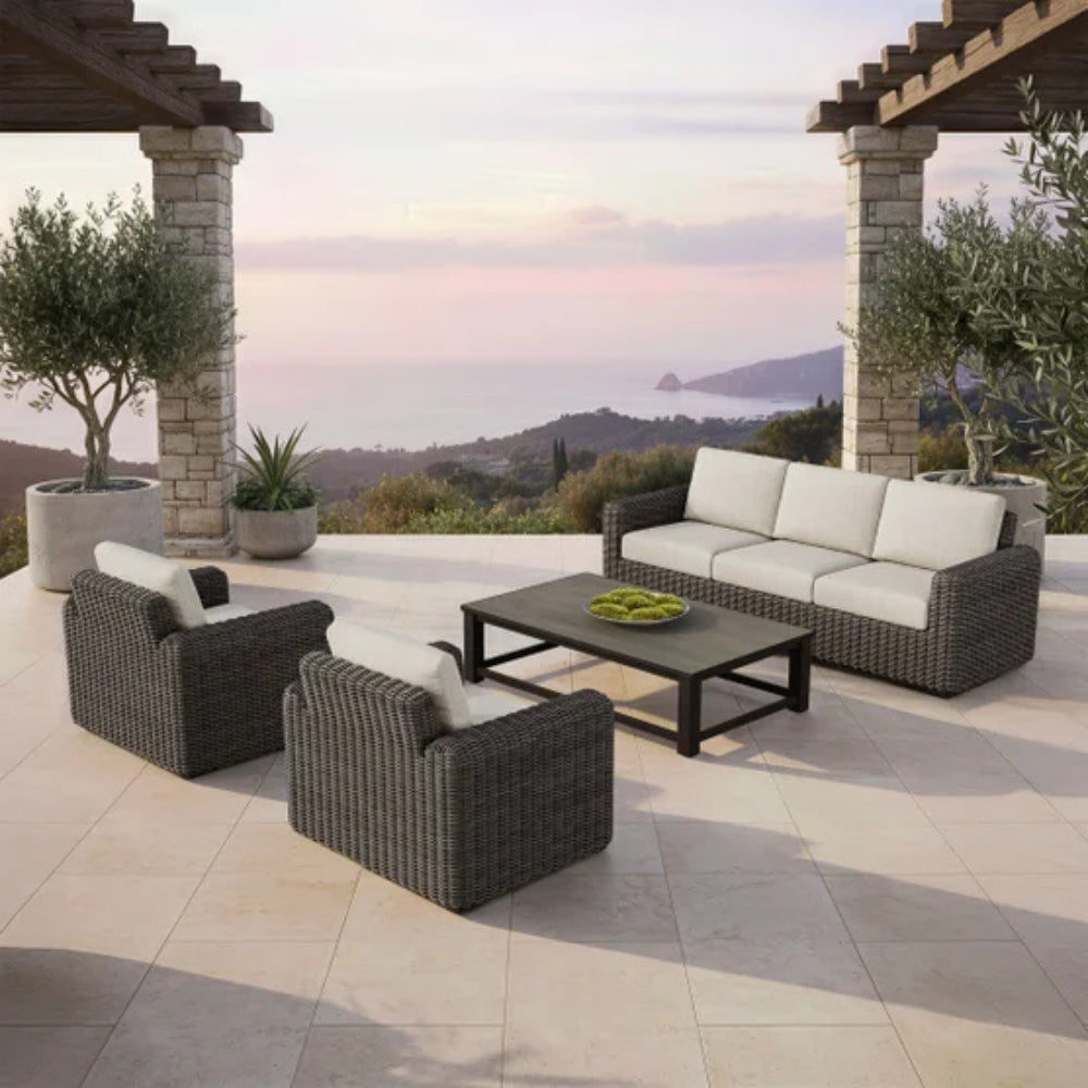 Veranda Classics - Ensemble de sièges de patio extérieur Salina, 4 pièces