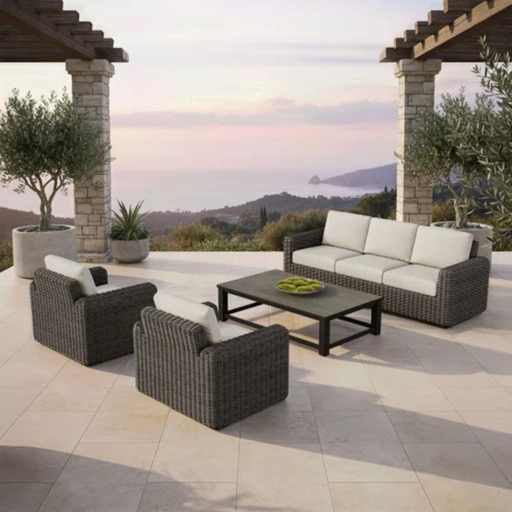 Veranda Classics - Ensemble de sièges de patio extérieur Salina, 4 pièces